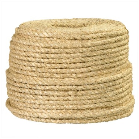 Bsc Preferred 1/2'', 1,700 lb, Sisal Rope BUY00016481
